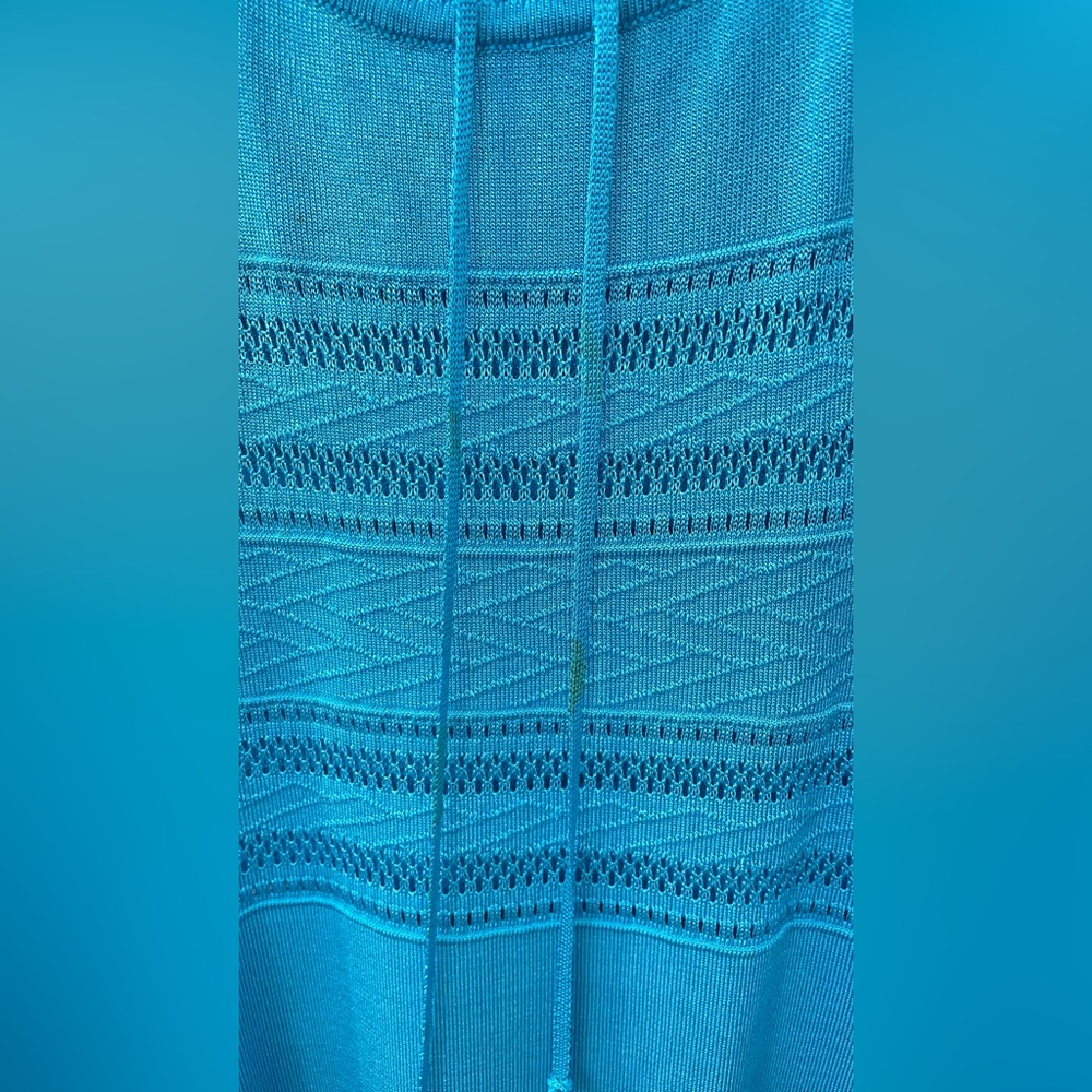 bebe Blue Midi Dress - Picture 3 of 4
